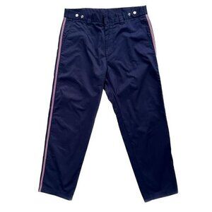 Diesel Men's P-TUCS-TAPE Trousers Chino Pants Peacoat Blue 00SBF20JARR